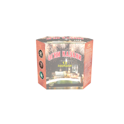 Огни Казани Батарея салютов купить в Красноярске | krasnoyarsk.salutsklad.ru