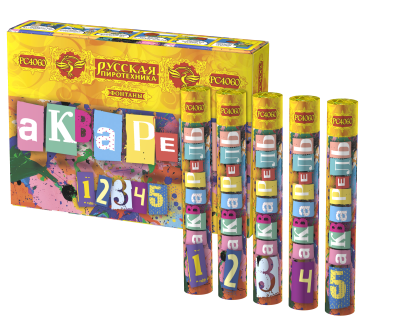 Акварель Фонтан пиротехнический купить в Красноярске | krasnoyarsk.salutsklad.ru