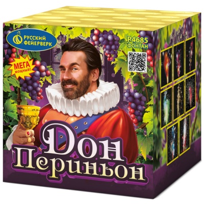 Дон Периньон Фонтан пиротехнический купить в Красноярске | krasnoyarsk.salutsklad.ru